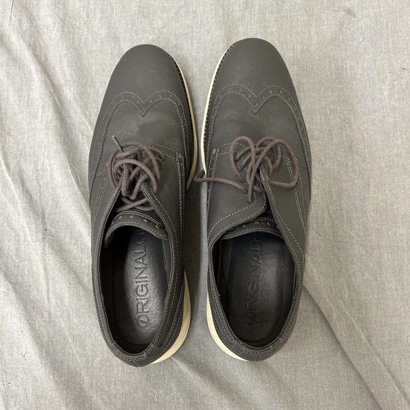 Cole Haan OriginalGrand Shortwing Gray Wingtip Oxford Dress Shoes C30025 Sz 10.5 main image 9